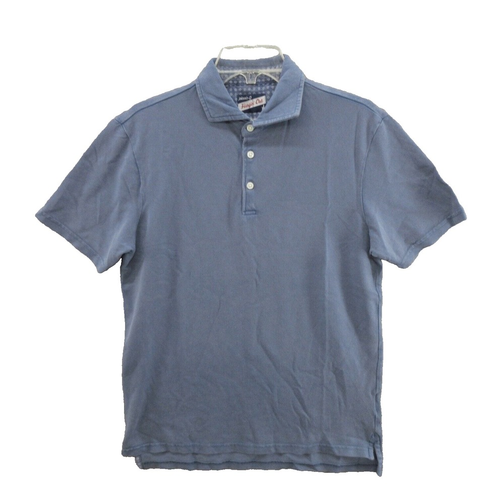 Johnnie O Mens Polo Shirt Small Shoreline Wake Hangin Out New DEFECT